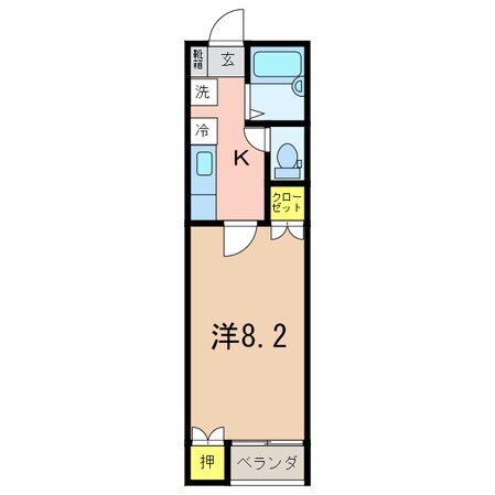 ミルキーウェイの物件間取画像